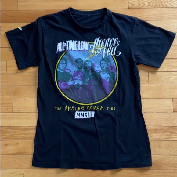 All Time Low / Pierce The Veil Concert T Shirt - Picture 1 of 6